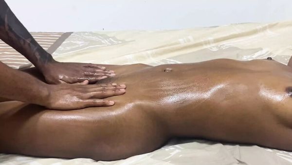 African stepdaughter fucked hard after massage with big black cock - amateur milf lesbian sex - xxxfiles.com - Usa - India on freevids.org