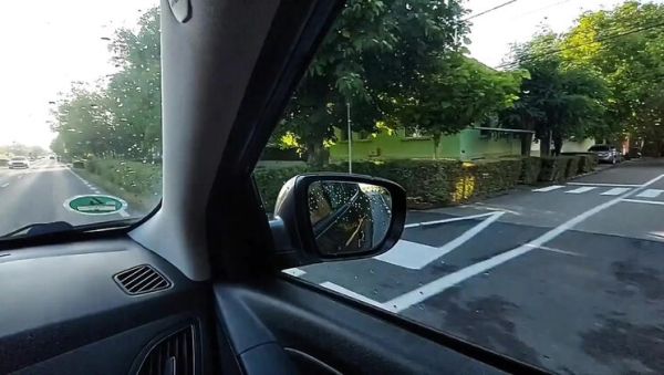 Horny Mature Step Mom Shows Sexy Legs in High Heels on Morning Office Drive - veryfreeporn.com - Britain - Romania on freevids.org