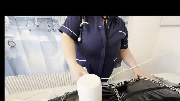 Mature BBW Dominatrix Satana Teases Bound Gimp in Medical Room - Part 3 BDSM Femdom - veryfreeporn.com - Britain on freevids.org