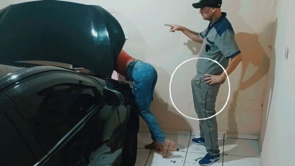 Naughty Latina Mechanic Fucks Horny Girl in Garage - Amateur Squirting & Cumshot - veryfreeporn.com - Brazil - Spain - Portugal on freevids.org