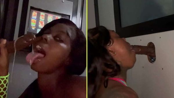 Gloryhole Blowjob With Strangers - Rob Piper, Beauty Dior & Mrs Feedme Sloppy Deep Throat Threesome - xxxfiles.com on freevids.org