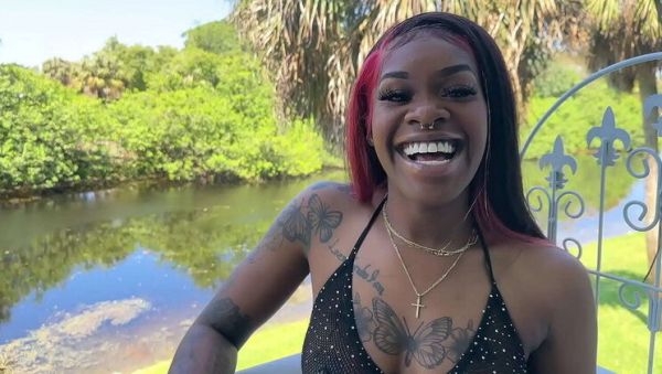 Harmony Barz Fucks Her White Neighbor - Amateur Interracial POV with Blowjob & Cum Swallowing - xxxfiles.com on freevids.org