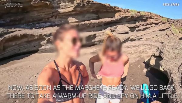 Two Fit Girls on Beach See My Big Uncut Cock - Outdoor Public Flashing with Big Booty Babes - veryfreeporn.com - Italy on freevids.org