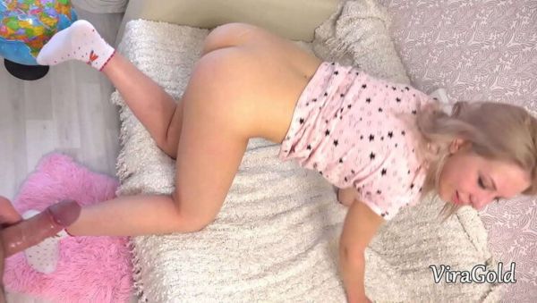 Blonde Silla First Time Anal Fuck & Rimming with Vira Gold - porntry.com on freevids.org