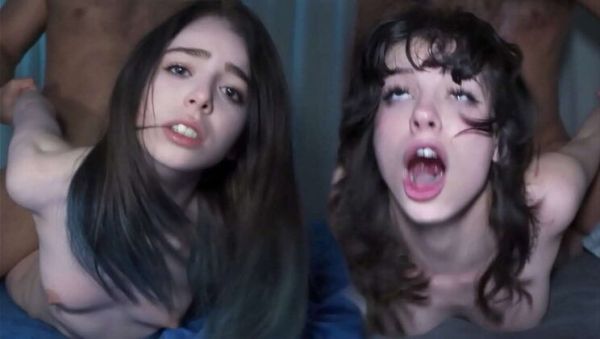 Snow White Teens Get Rough Doggystyle Fuck - Petite Amateur Pounded Hard - porntry.com on freevids.org