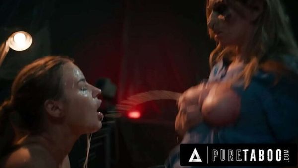 Ashley Lane & Anna Claire Clouds 3 Tit Demon Horror Threesome - Breastfeeding Creampie Fuck - porntry.com on freevids.org