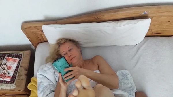 Amateur Blonde Wife Close Up Pussy & Big Titties Fuck - Hot German MILF Creampie - porntry.com - Germany on freevids.org