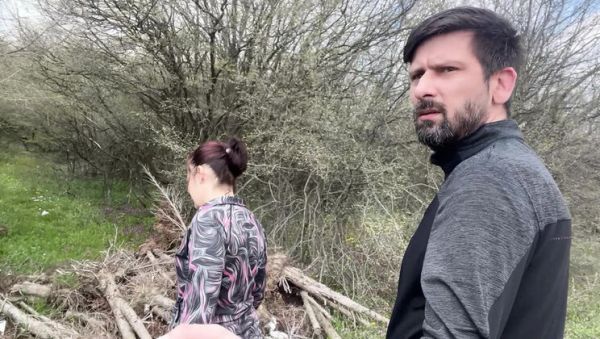 MILF Anal Outdoor in Woods - Risky Public Creampie with Horny Bulgarian Slut - porntry.com - Bulgaria on freevids.org