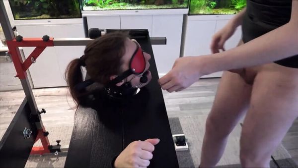 Helpless Slave Tied in Pillory Gets Intense Orgasm on Sybian - Part 2 - xxxfiles.com - Germany on freevids.org