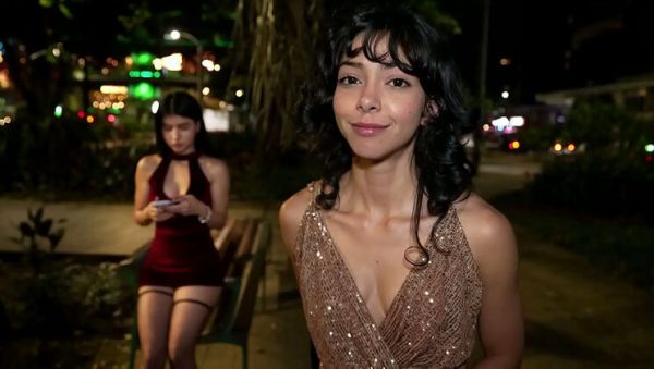 Only Anal Threesome With Petite Latinas In The Park - veryfreeporn.com - Colombia on freevids.org