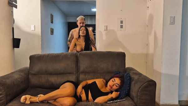 Big Booty Latina Friend Fucked Doggystyle While Wife Watches - Almost Caught! - xxxfiles.com - Spain - Colombia on freevids.org