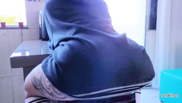 Big Booty Teen Gets Creampie - Tight Pussy Filled with Cum - veryfreeporn.com on freevids.org