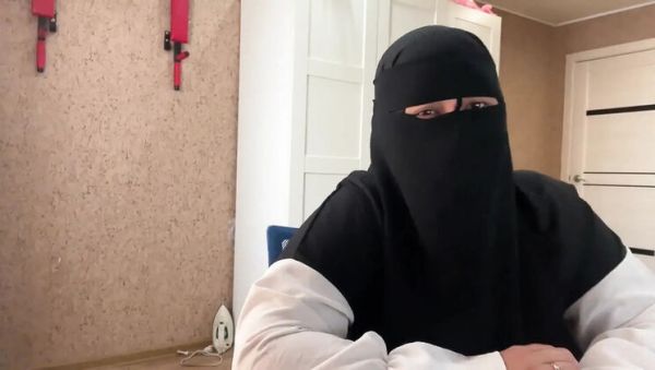 Big Arab MILF Lux Eva Shows Giant Natural Tits on Webcam Chat - porntry.com - Britain on freevids.org