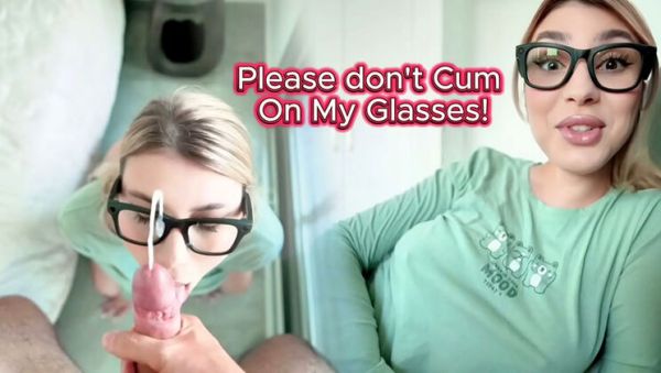 Step-Son Dare: Don't Cum on My Glasses! Huge Booty MILF POV - xxxfiles.com on freevids.org