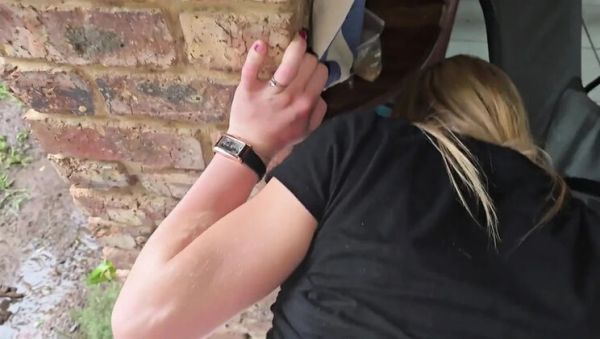 Amateur Teen Sparowdox Fucks Girlfriend Doggystyle Outdoor in Thunderstorm - Cum in Mouth - porntry.com - Finland on freevids.org