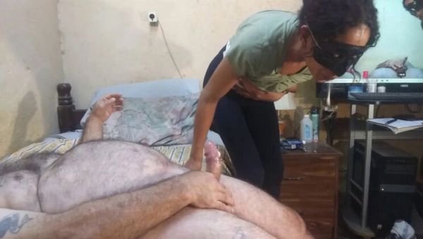 Marianna Sucks Cock and Takes Cum in Mouth - Blowjob with Latina MILF - veryfreeporn.com - Mexico on freevids.org