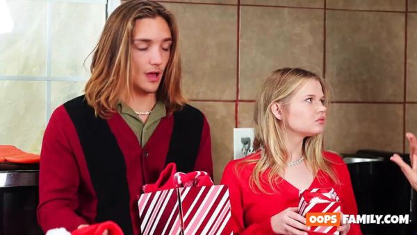 Horny Christmas Orgy with Family! Penny Barber & Coco Lovelock in Hardcore Teen Fuck - porntry.com - Britain on freevids.org