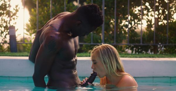 Blowjobs & Big Black Cocks: Bailey Brooke Gets Fucked Outdoors - alphaporno.com on freevids.org