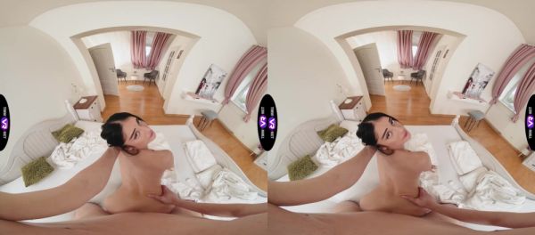 Brunette babe Ara Mix teases with her t*** titties in HD POV - alphaporno.com on freevids.org