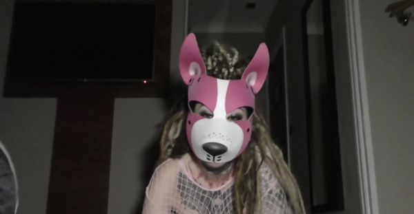 Tattooed hottie in a mask, sucking cock on camera - alphaporno.com on freevids.org