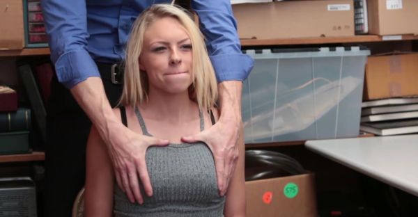 Zoey and Ryan's steamy encounter in a seedy store - alphaporno.com on freevids.org