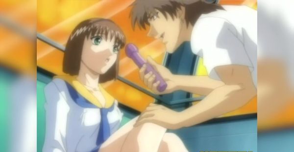 Blue-haired babe betrays hubby in raunchy hentai - alphaporno.com on freevids.org