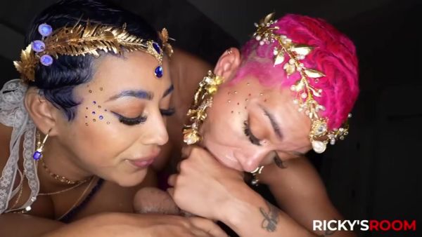 Ms Sapphire, Ricky Johnson And Jasamine Banks - Jasamine And Mss Missionary Video - desi-porntube.com - India on freevids.org