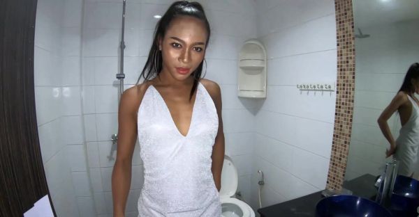Thai Aemy's phat ass gets oiled up and stretched by a big black cock - alphaporno.com - Thailand on freevids.org