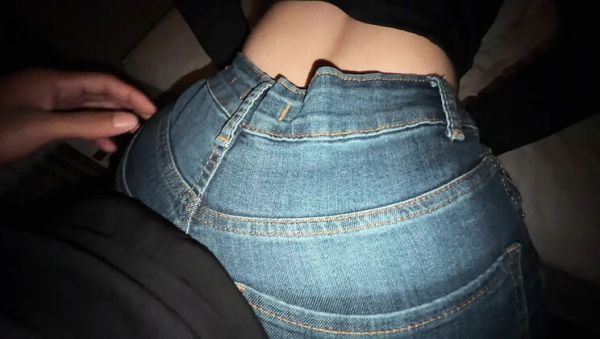 19yo Teen Dry Humps Roommate's Huge Ass in Tight Jeans - xxxfiles.com on freevids.org