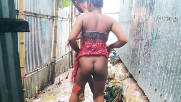 Rainy Day Schoolgirl Brings Soaked Indian Bhabhi Home for Wild Group Fuck - veryfreeporn.com - India on freevids.org