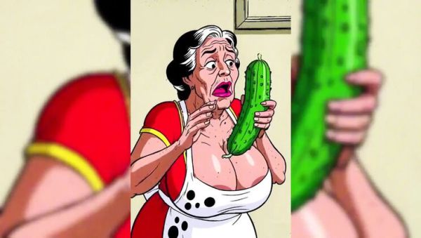 AI Cartoon MILF Shows Off Her Massive Melons - veryfreeporn.com - Britain on freevids.org