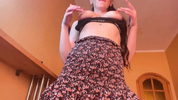 Kristi Ren's Huge Nipples Hard While She Fingers Her Wet Pussy - veryfreeporn.com on freevids.org