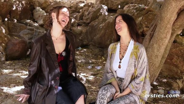 Blind Date Lesbians Calita & Sofi Finger Each Other Wet & Hairy - veryfreeporn.com - Britain - Germany on freevids.org