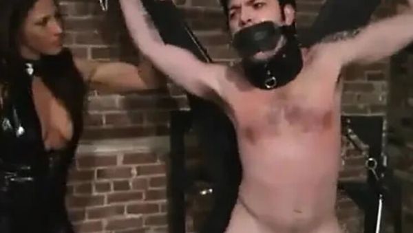 Dominatrix Kym Wilde Humiliates Brandon With Bondage & Spanking - veryfreeporn.com - Britain on freevids.org