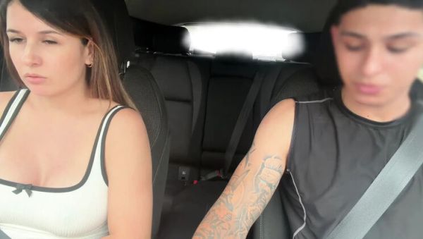 Stepdad's Ride Share Driver Sees My Stepdaughter With No Bra and Slides His Cock Into Her Tight Pussy - veryfreeporn.com - Spain - Colombia on freevids.org