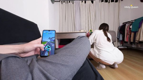 I Stared At My Maid’s Perfect Round Ass So Long I Couldn’t Hide My Boner – Misty Queen - porntry.com - Britain - Colombia on freevids.org