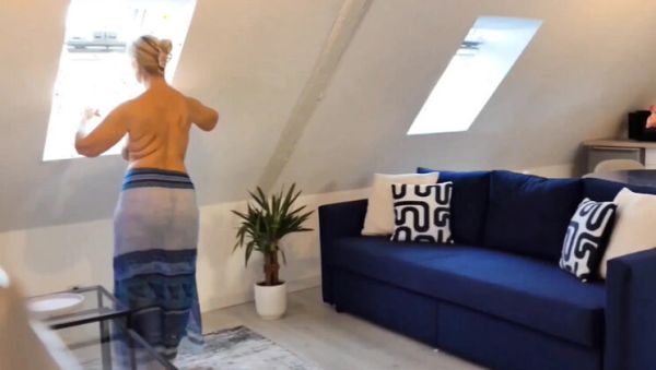 Hot Blonde Mature Wife Dances and Gets Fucked - veryfreeporn.com - Britain - Germany on freevids.org