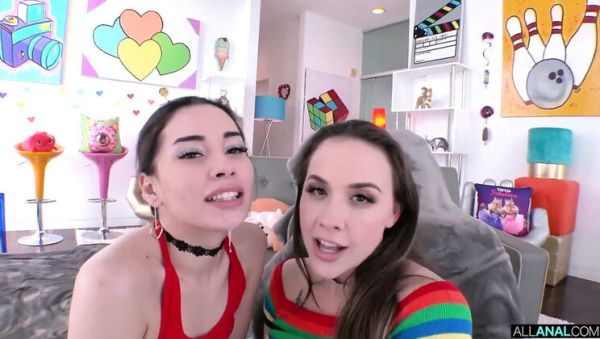 Chanel Preston and Aria Lee Take It Deep Anal and ATM Action - veryfreeporn.com - Britain on freevids.org