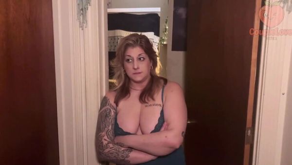 Hot Stepmom Catches Me Sneaking In Late - Naughty Blowjob & Huge Tit Cumshot - porntry.com - Britain - Usa on freevids.org
