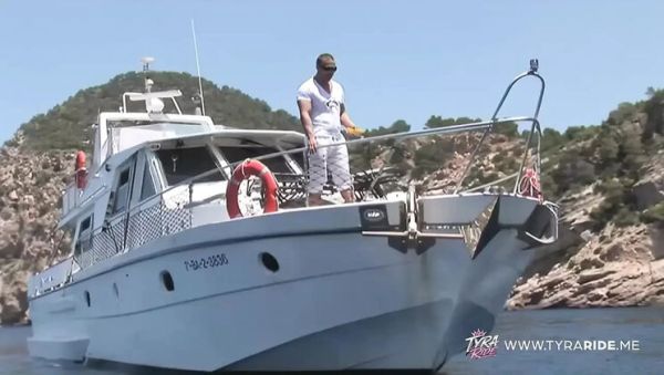 Brunette Milka Manson Gets Wild Sex on Beach, Boat, and Couch - veryfreeporn.com - France on freevids.org