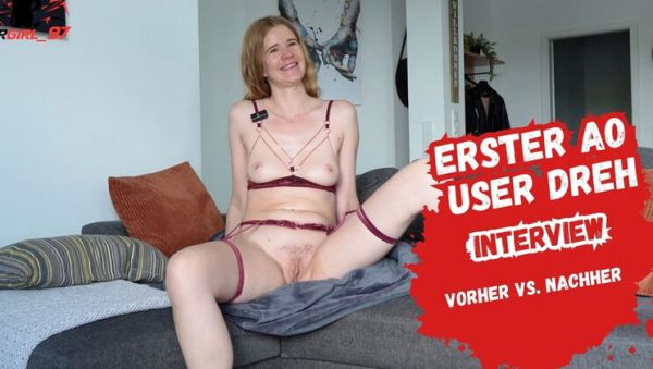 Skinny Blonde Teen's First Casting Interview – Bikergirl_97 Gets Creampied - porntry.com - Germany on freevids.org