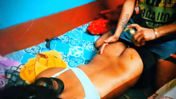 Simran Kaur Gets a Slippery Oil Massage and Lets Jose Rodriguez Fuck Her Desi Pussy - porntry.com - India on freevids.org