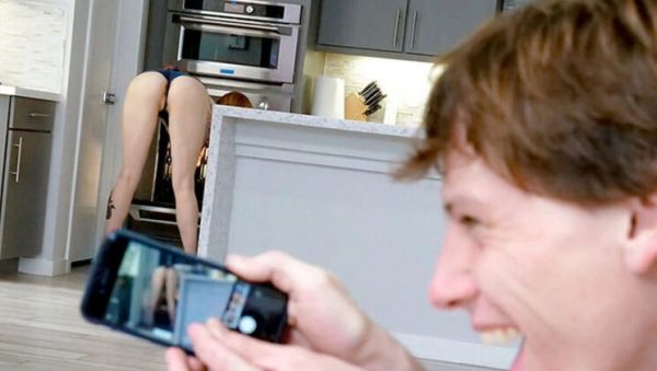 Hairy Ginger Mom Lauren Phillips Gets a Big Dick Titty Fuck From Step-Son - veryfreeporn.com - Britain on freevids.org