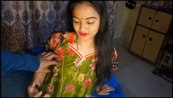 Real Homemade Bhabhi in Night Dress, Hot Devar Fucks Tight Indian Desi Village Girl Pussy - veryfreeporn.com - India on freevids.org