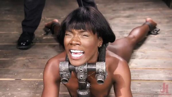Ana Foxxx Gets Bound, Flogged, and Fucked by Machine Until She Cums - veryfreeporn.com - Britain on freevids.org