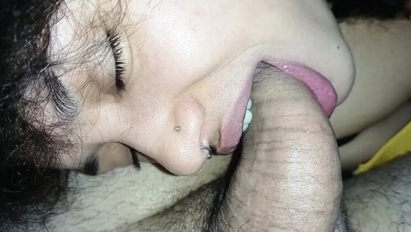 POV Deep Sucking on Big Fleshy Lips and Cock, Cuckold Blowjob - veryfreeporn.com - Brazil - India on freevids.org