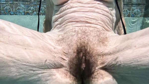 Hairy Amateur Pool Fucking & Outdoor Shower in Slow Motion - veryfreeporn.com - Britain on freevids.org