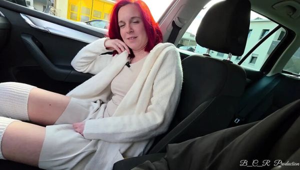Malou-Nu Loses Bet: Car Wash Fingering Orgasm - veryfreeporn.com - Germany - Austria on freevids.org