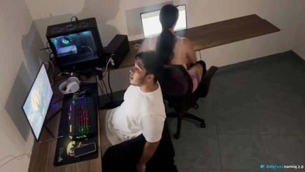 Office Mates Fuck Hard All Night - Squirting Anal & Big Tits Blowjob - veryfreeporn.com - Spain - Colombia on freevids.org