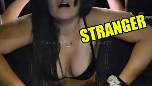 Catrine Croissant Fucks a Stranger in the Front Seat – Met at Bar 5 Min Ago - veryfreeporn.com on freevids.org